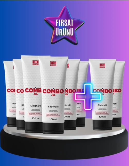 Combo Jel Sildenafil 6 Alana 2 Bedava (8’li Paket)