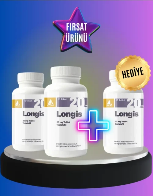 Longis Tablet 2 Alana 1 Bedava (3’lü Paket)