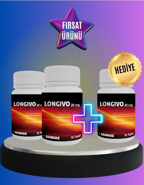 Longivo Tablet 2 Alana 1 Bedava (3’lü Paket)